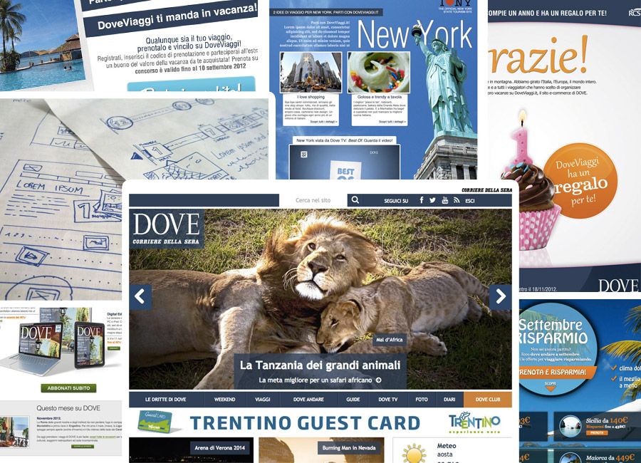 DoveViaggi - Travel Magazine and E-commerce Website